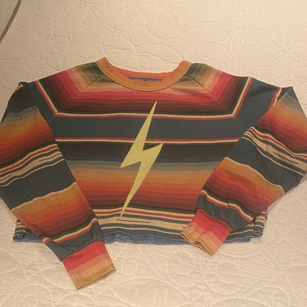 Aviator Nation cropped sweatshirt - S